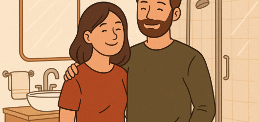 A Fresh Start: How One Couple Transformed Their Bathroom into a Space That Works