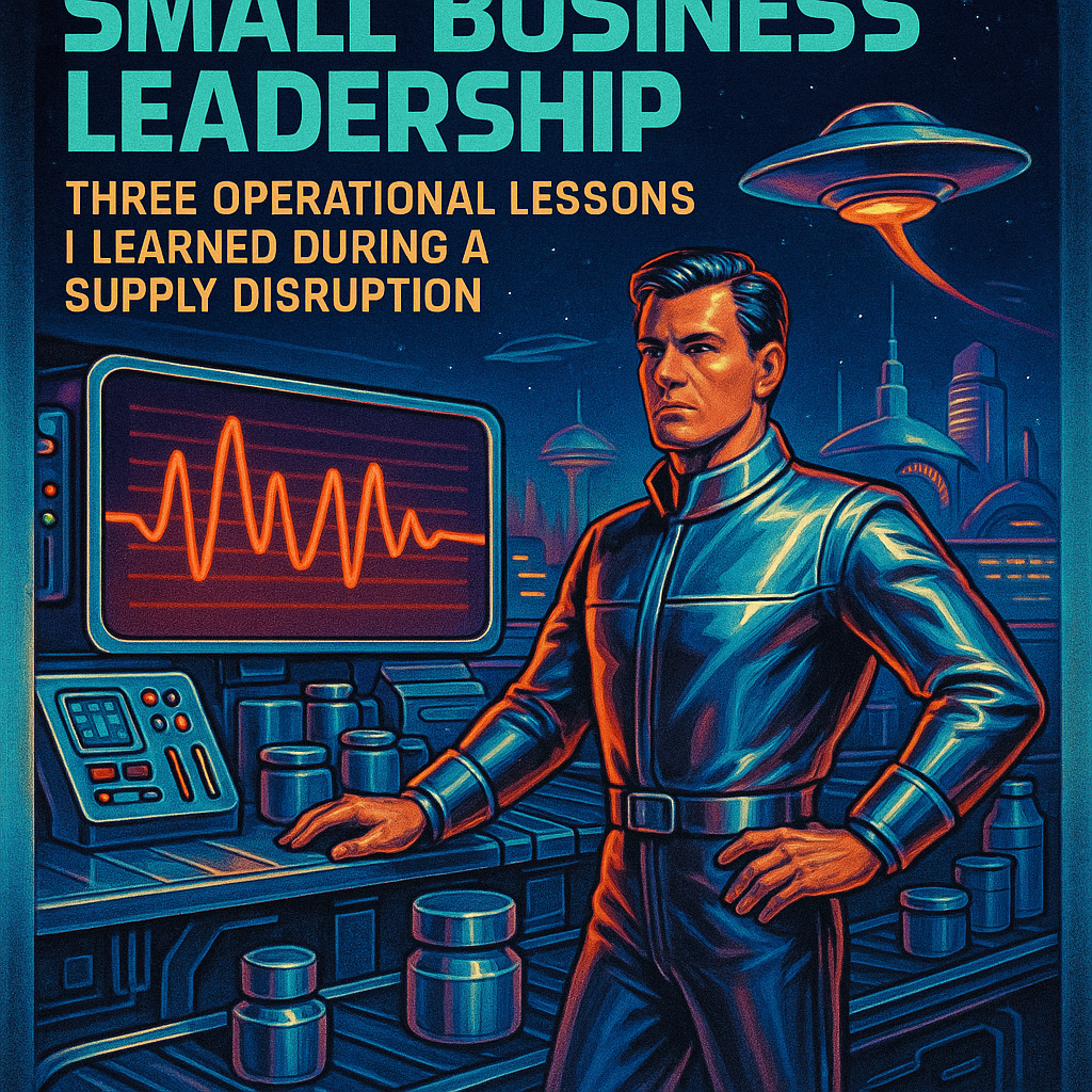Small Business Leadership: Three Operational Lessons I Learned During a Supply Disruption