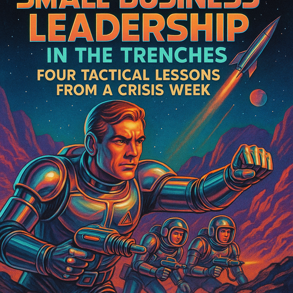 Small Business Leadership in the Trenches: Four Tactical Lessons from a Crisis Week
