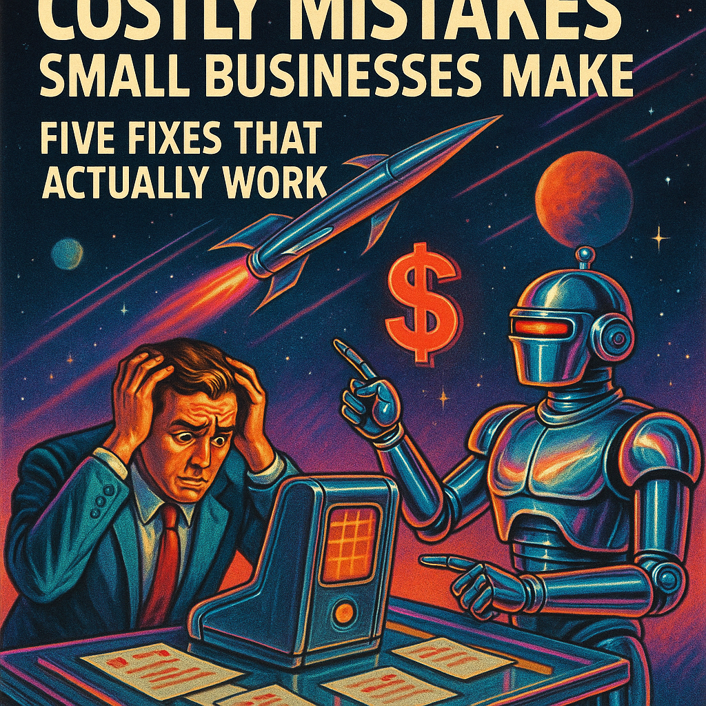 Costly mistakes small businesses make — five fixes that actually work