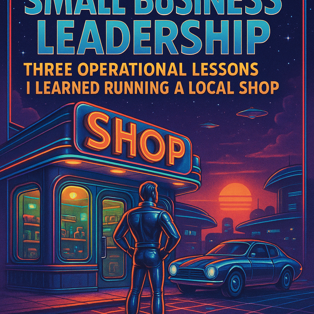 Small Business Leadership: Three Operational Lessons I Learned Running a Local Shop