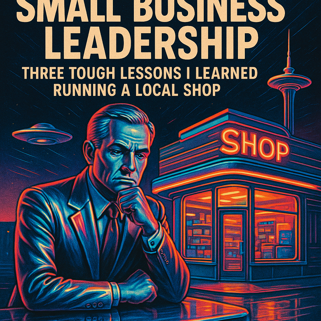 Small Business Leadership: Three Tough Lessons I Learned Running a Local Shop