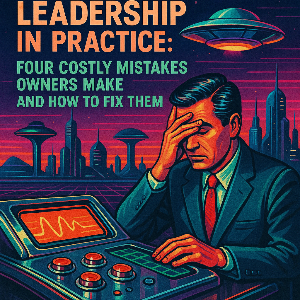 Small Business Leadership in Practice: Four Costly Mistakes Owners Make and How to Fix Them