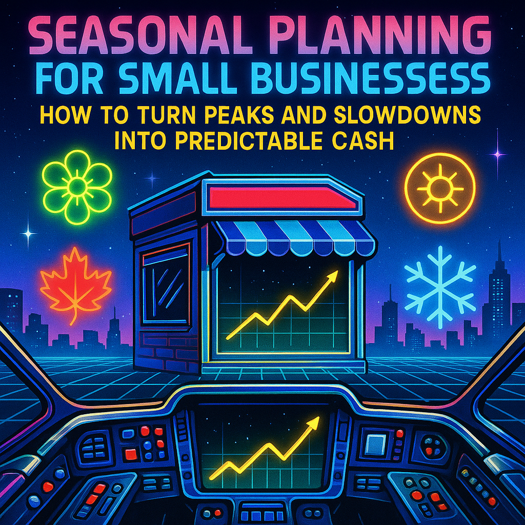 Seasonal planning for small businesses: how to turn peaks and slowdowns into predictable cash