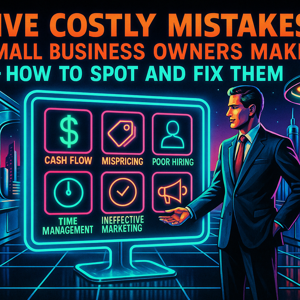 Five Costly Mistakes Small Business Owners Make — How to Spot and Fix Them