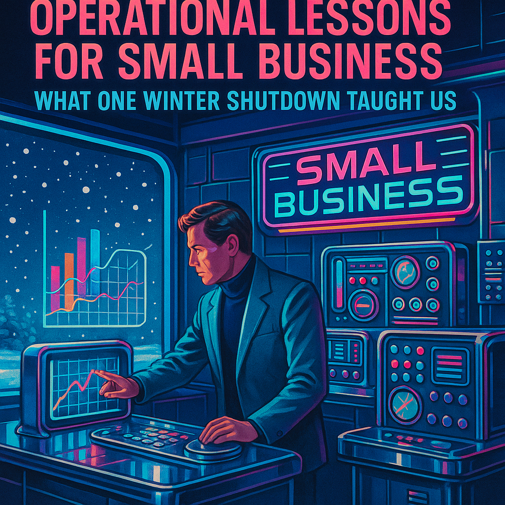 Operational Lessons for Small Business: What One Winter Shutdown Taught Us