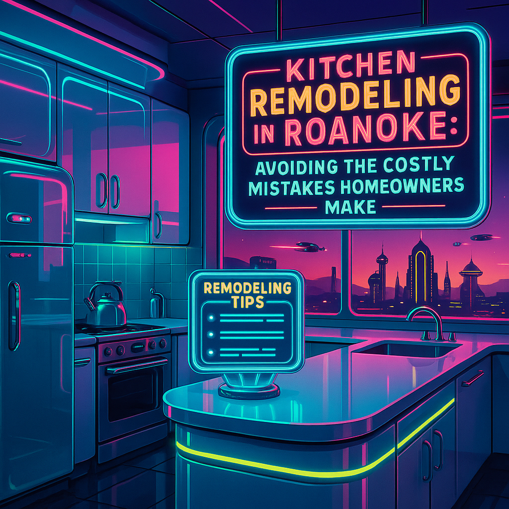 Kitchen Remodeling in Roanoke: Avoiding the Costly Mistakes Homeowners Make