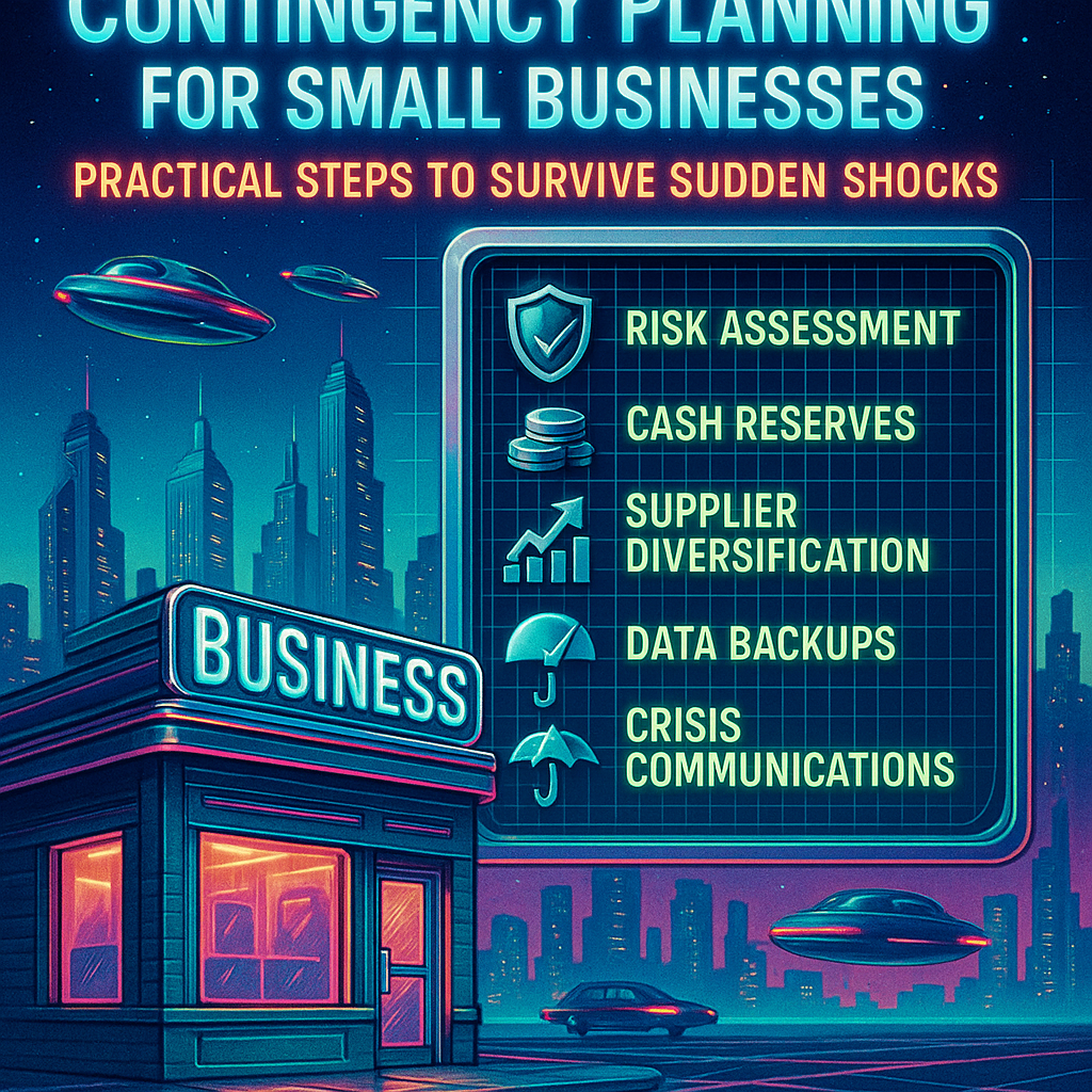 Contingency Planning for Small Businesses: Practical Steps to Survive Sudden Shocks