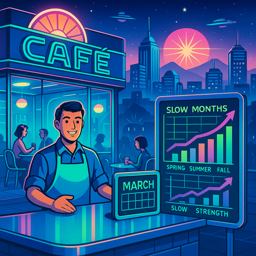 Seasonal Planning for Small Businesses: How a Roanoke Café Turned Predictable Slow Months into Strength