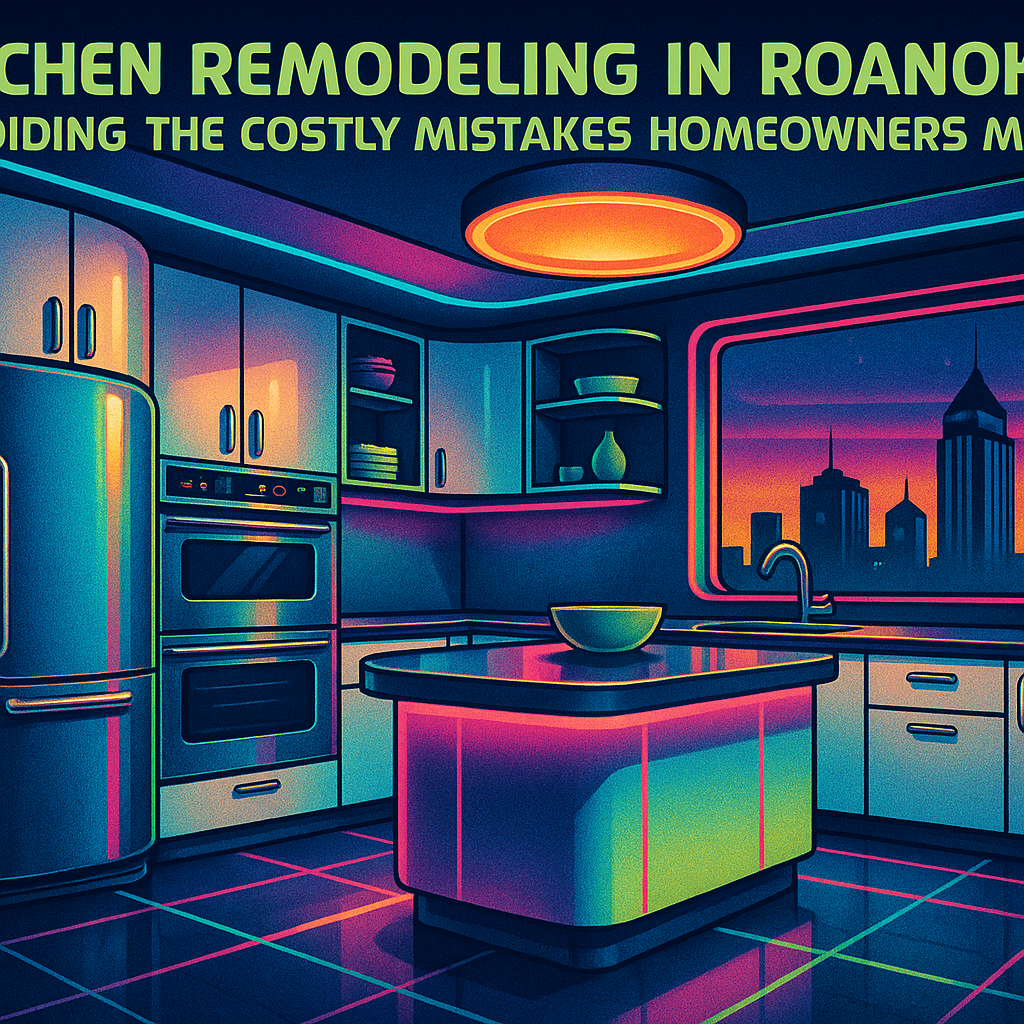 Kitchen Remodeling in Roanoke: Avoiding the Costly Mistakes Homeowners Make