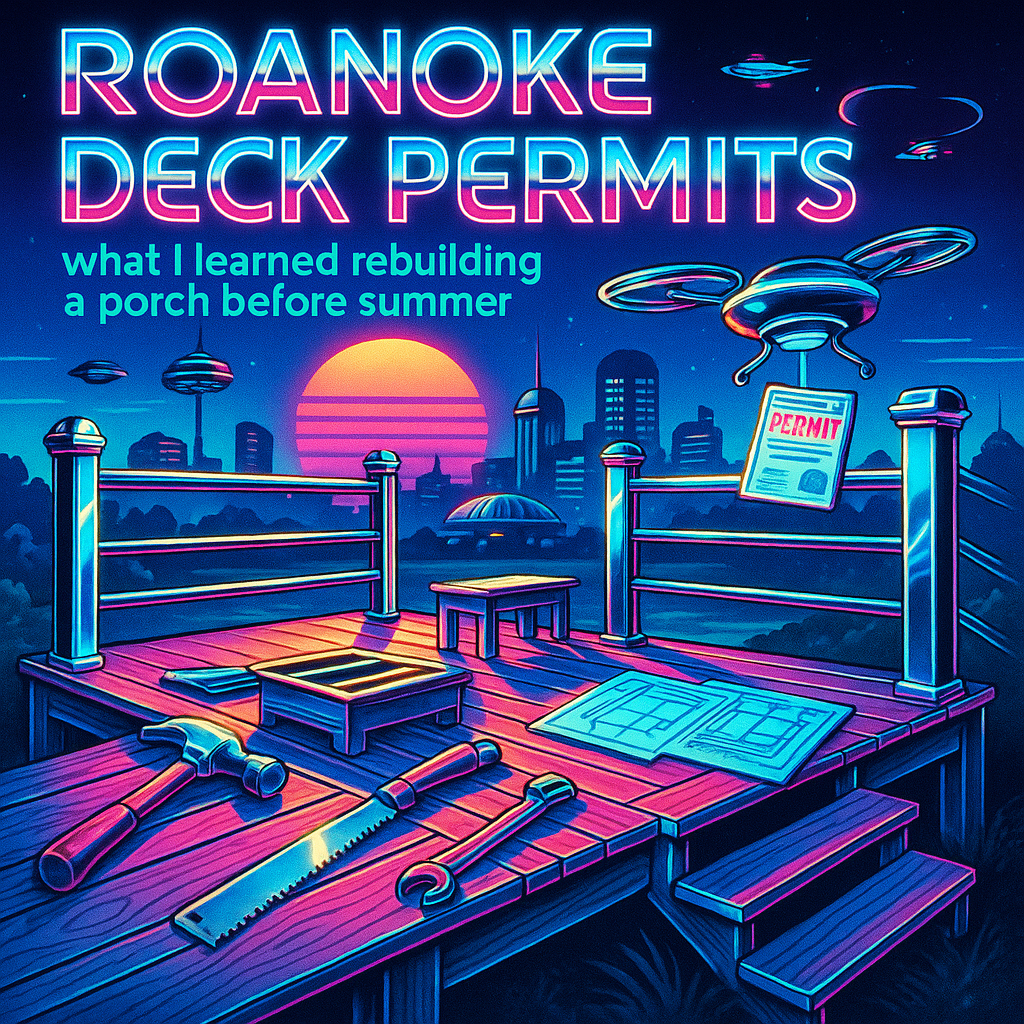 Roanoke deck permits: what I learned rebuilding a porch before summer
