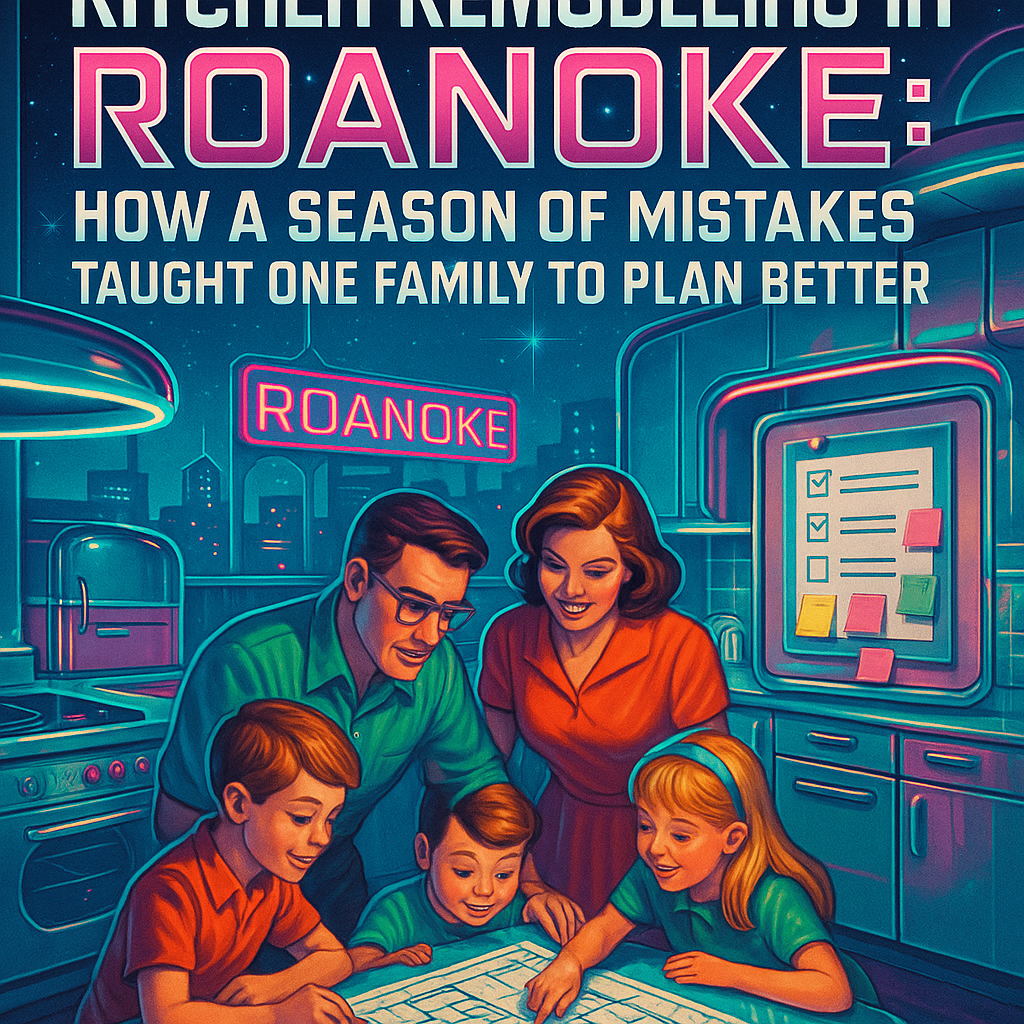 Kitchen Remodeling in Roanoke: How a Season of Mistakes Taught One Family to Plan Better