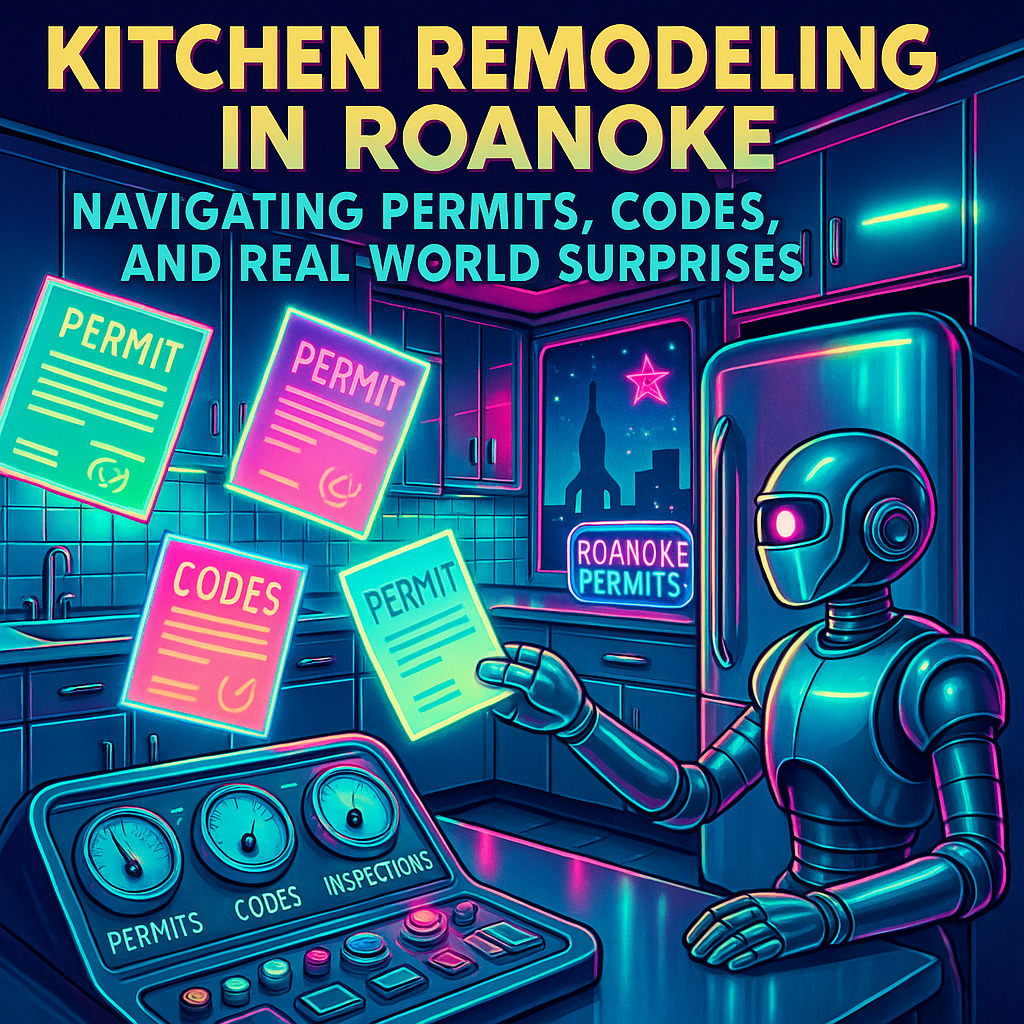 Kitchen Remodeling in Roanoke: Navigating Permits, Codes, and Real-World Surprises
