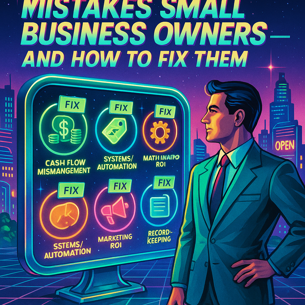Five Costly Mistakes Small Business Owners Make — and How to Fix Them