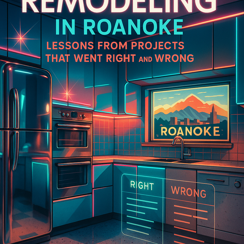 Kitchen Remodeling in Roanoke: Lessons From Projects That Went Right and Wrong