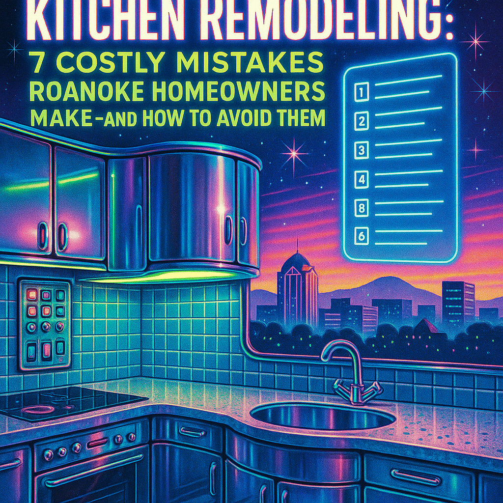 Kitchen remodeling: 7 costly mistakes Roanoke homeowners make—and how to avoid them