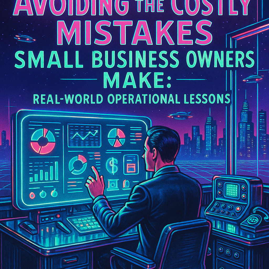 Avoiding the Costly Mistakes Small Business Owners Make: Real-world Operational Lessons