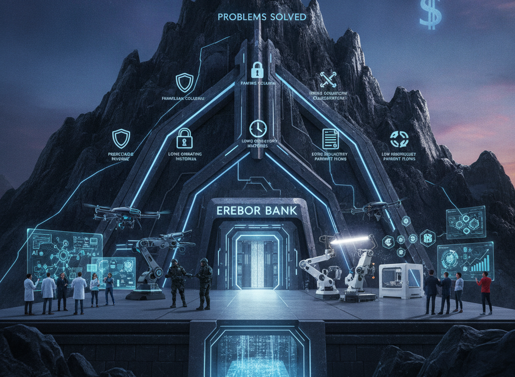 Erebor Bank and the Banking Problems It Is Built to Solve