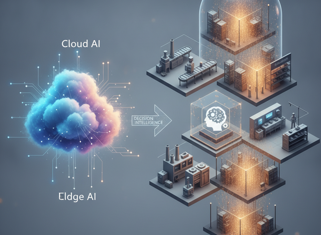 Why the Next AI Revolution Won’t Happen in the Cloud: What Edge Computing Means for Business AI, Private AI, and Decision Intelligence