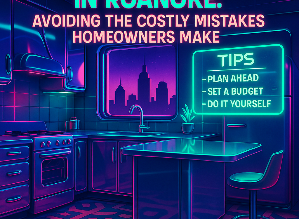 Kitchen Remodeling in Roanoke: Avoiding the Costly Mistakes Homeowners Make