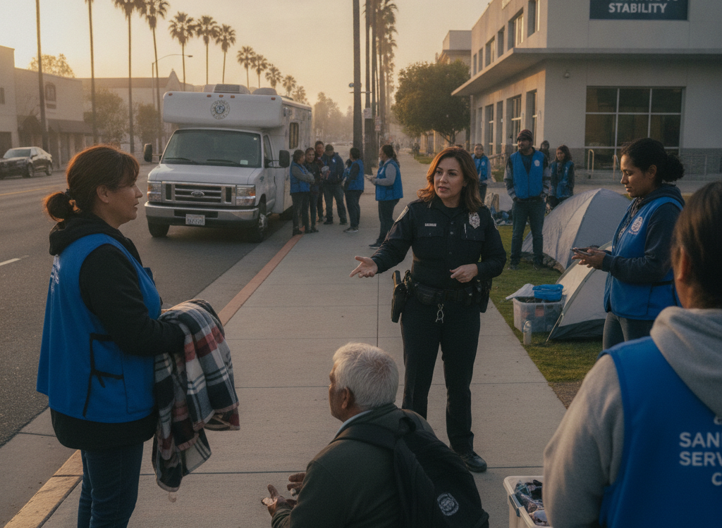 Santa Ana’s Services-First, Accountability-Second Strategy Shows Measurable Progress on Street Homelessness