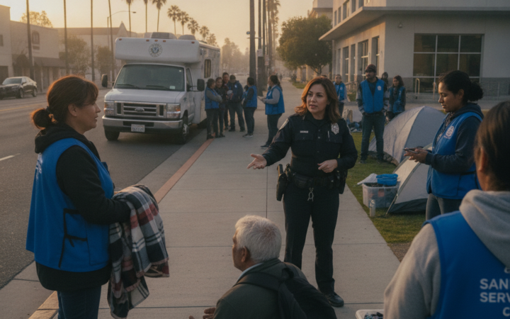 Santa Ana’s Services-First, Accountability-Second Strategy Shows Measurable Progress on Street Homelessness