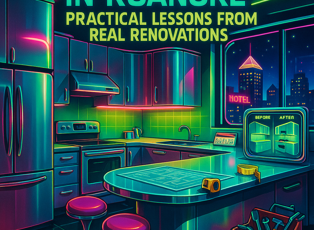 Kitchen Remodeling in Roanoke: Practical Lessons from Real Renovations