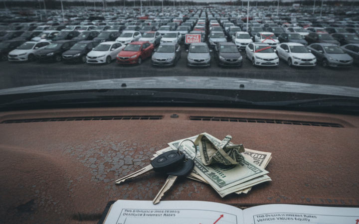 Auto Loan Delinquencies, Negative Equity, and Dealer Inventory: What Is Really Happening in the U.S. Vehicle Market