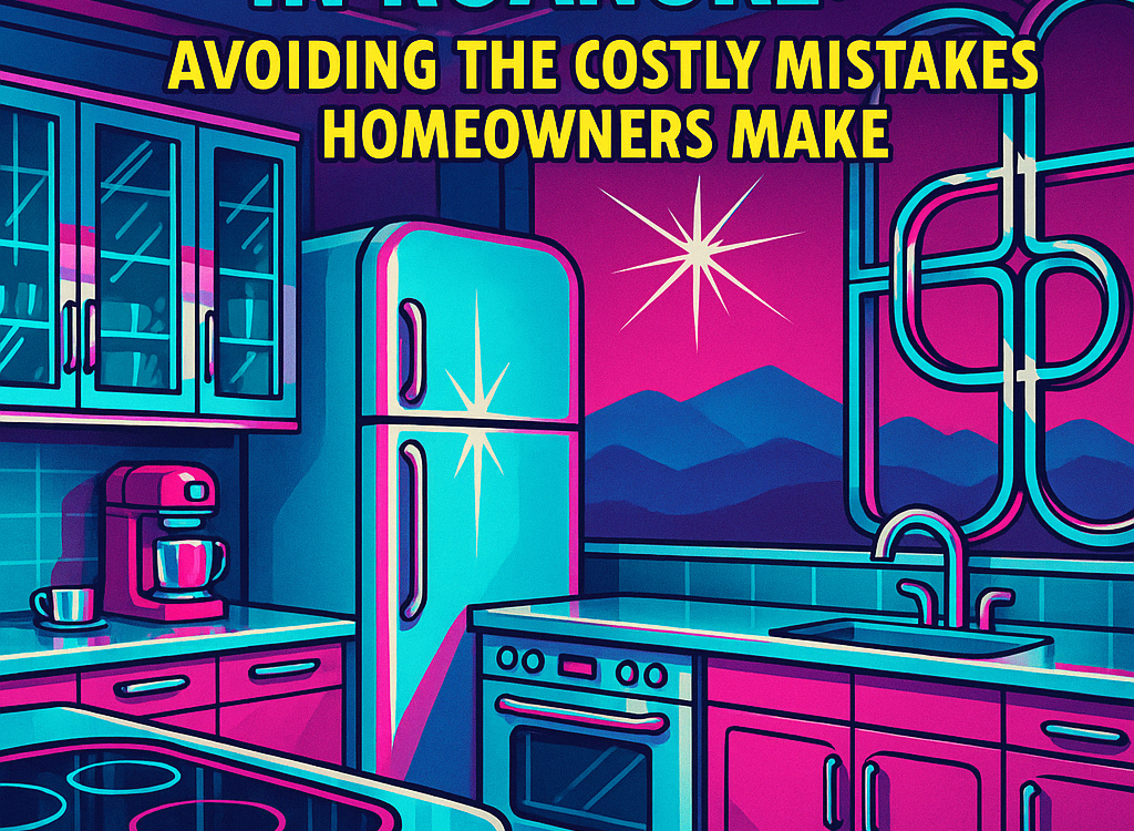 Kitchen Remodeling in Roanoke: Avoiding the Costly Mistakes Homeowners Make